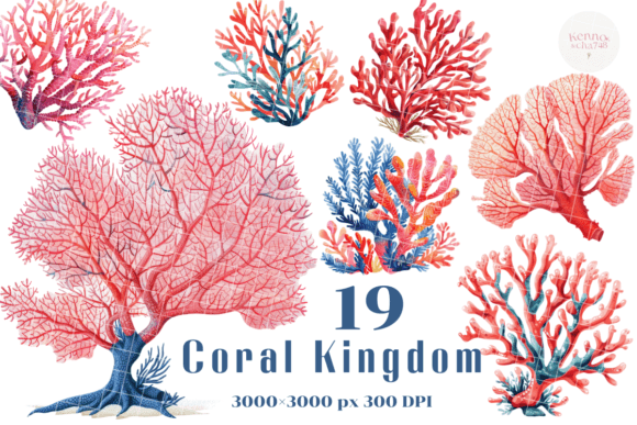Coral Kingdom Watercolor: A Display Font for Creative Projects
