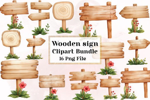 Watercolor Wooden Sign PNG: A Designer's Guide to Rustic Charm