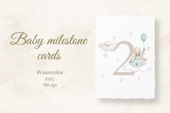 Why Baby Milestone Card Watercolor 2 Months Stands Out