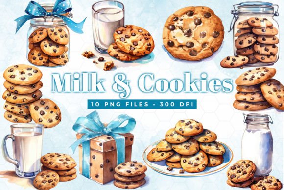 Why Watercolor Milk and Cookies Stands Out in Design